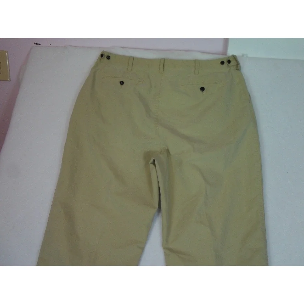 Victorinox‎ Straight Leg Flat Front Beige Khaki Pants Mens Size 40